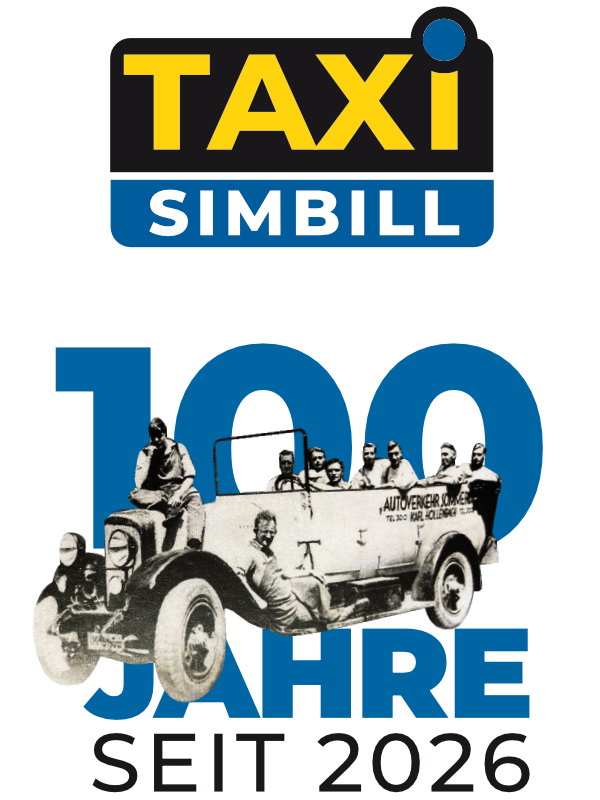 Taxi Simbill 100 Jahre seit 1926